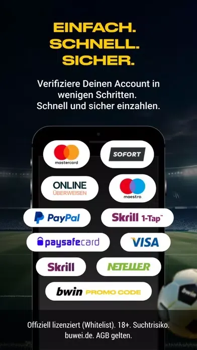 bwin – Sportwetten App應用截圖