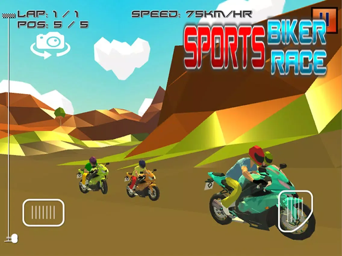 Sports Biker Race iPad  Screenshots