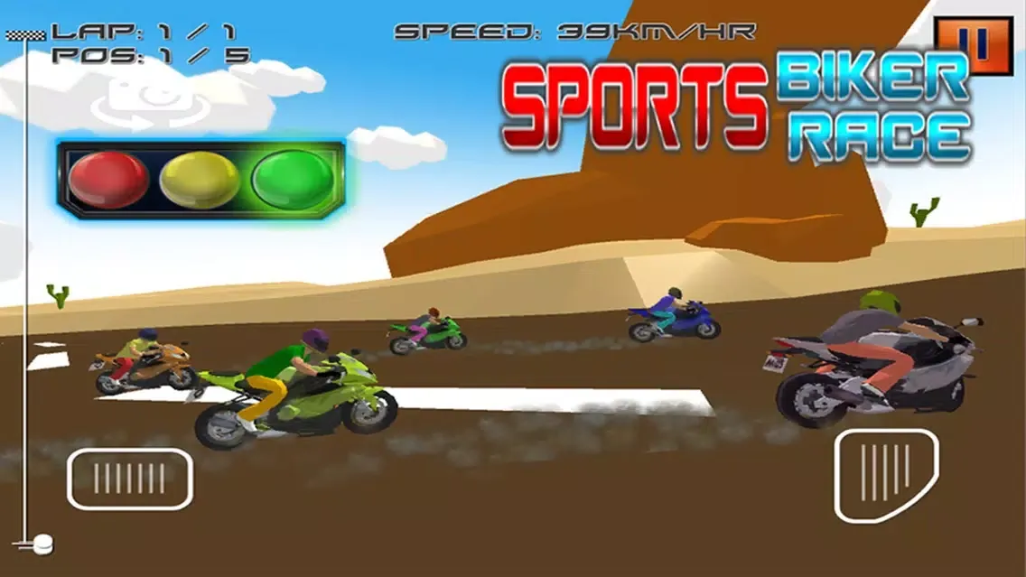 Sports Biker Race Screenshots