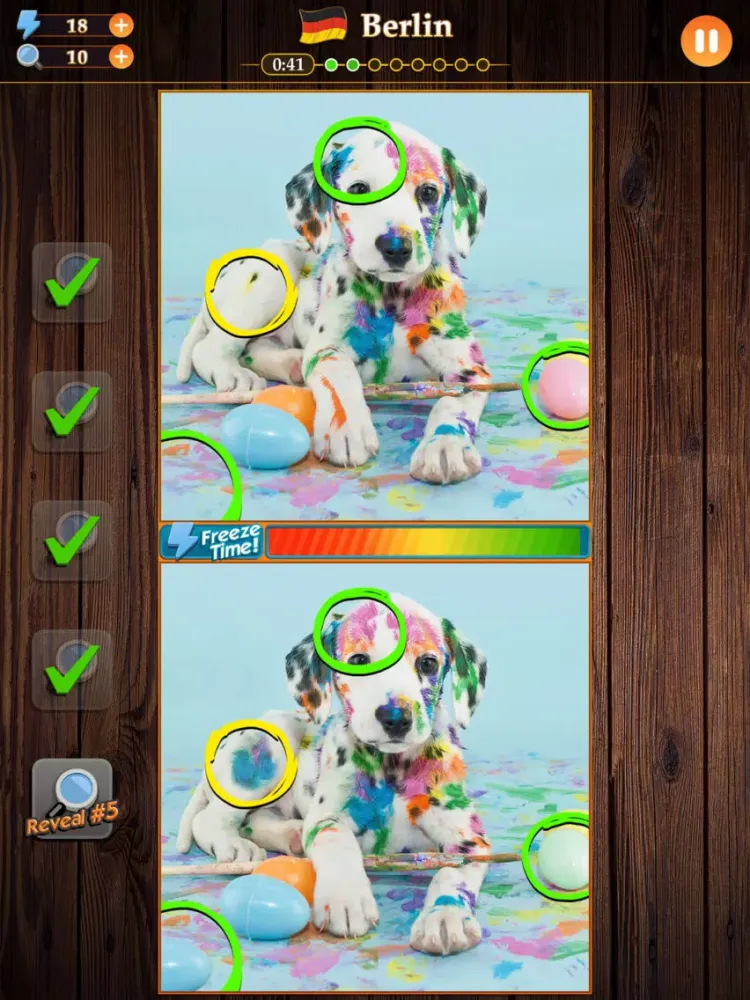 Capturas de tela do Qorza:Spot it! iPad 