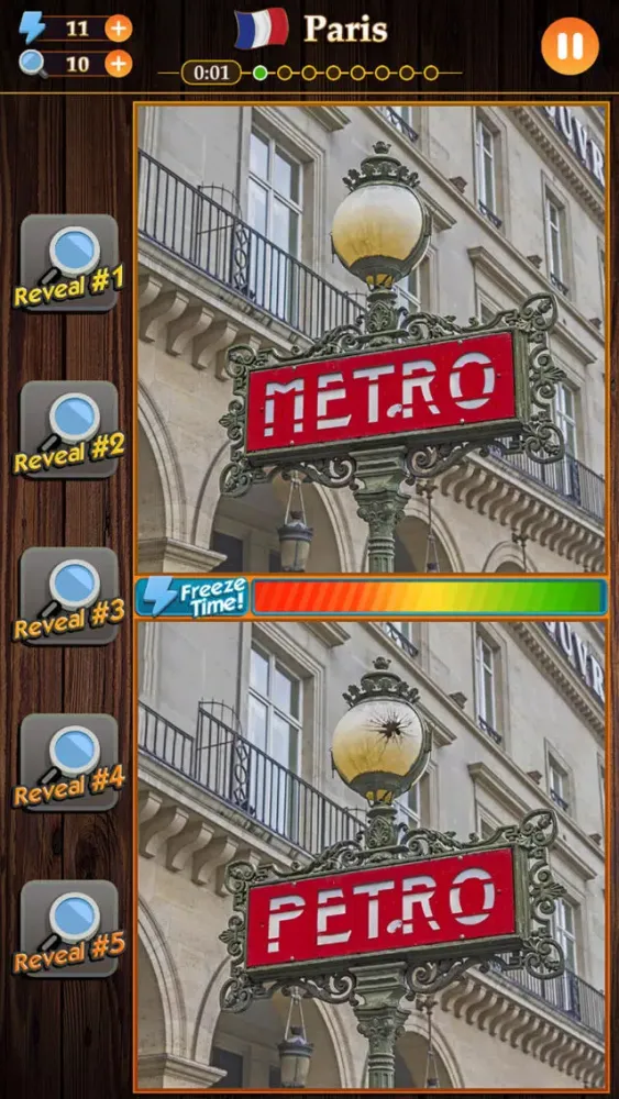 Capturas de tela do Qorza:Spot it!