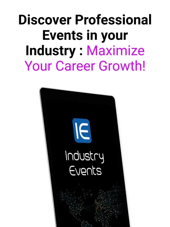 Industry Events iPad  Ekran Görüntüleri