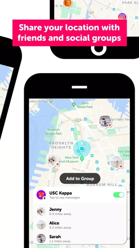 Omni - Your Social Map Screenshots
