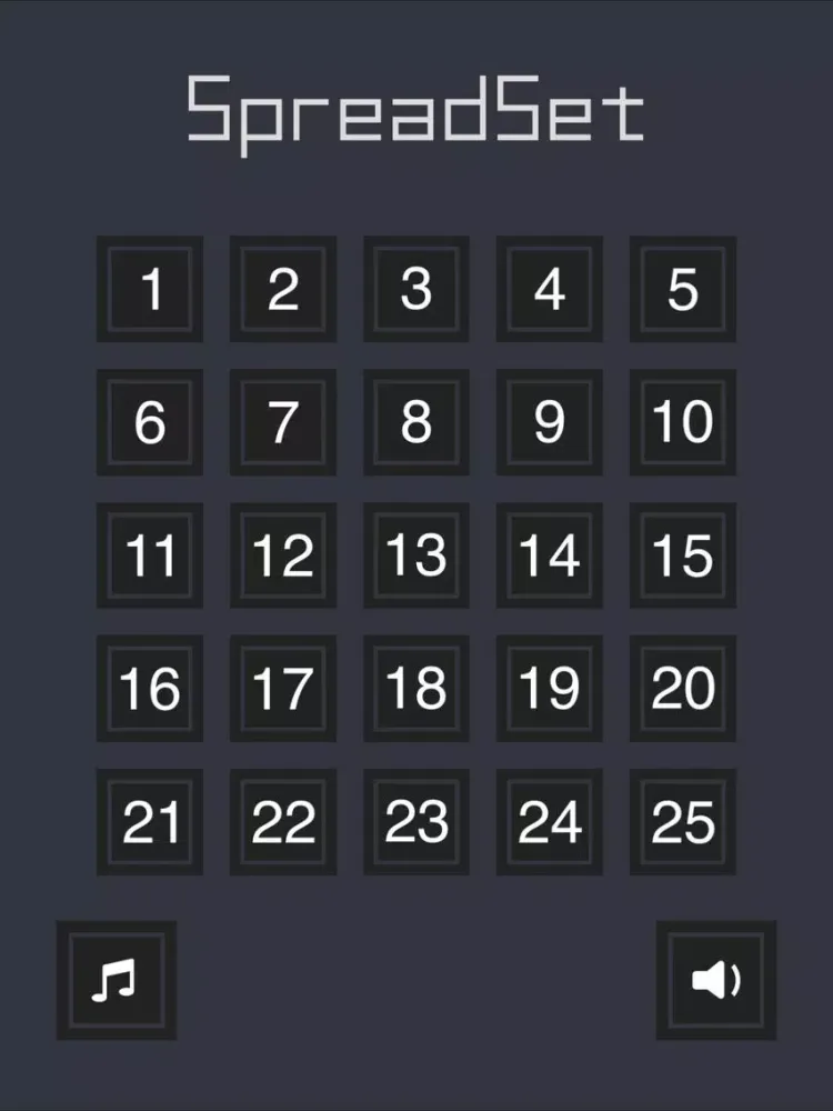 Screenshot di SpreadSet iPad 