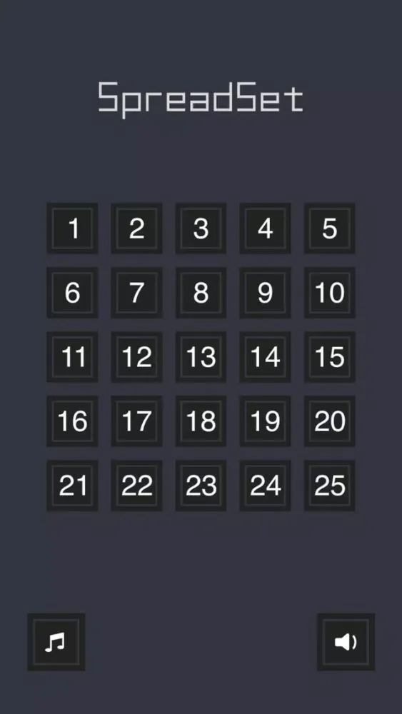 Screenshot di SpreadSet