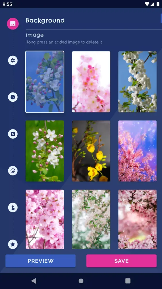 Cherry Blossom Live Wallpaper Screenshots