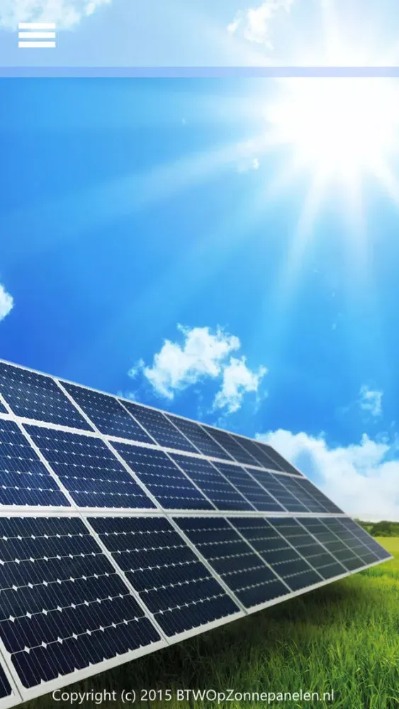 BTW Op Zonnepanelen Screenshots