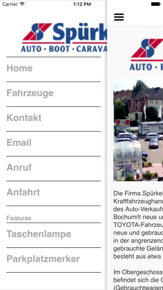 Capturas de pantalla de Auto Spürkel GmbH & Co.KG