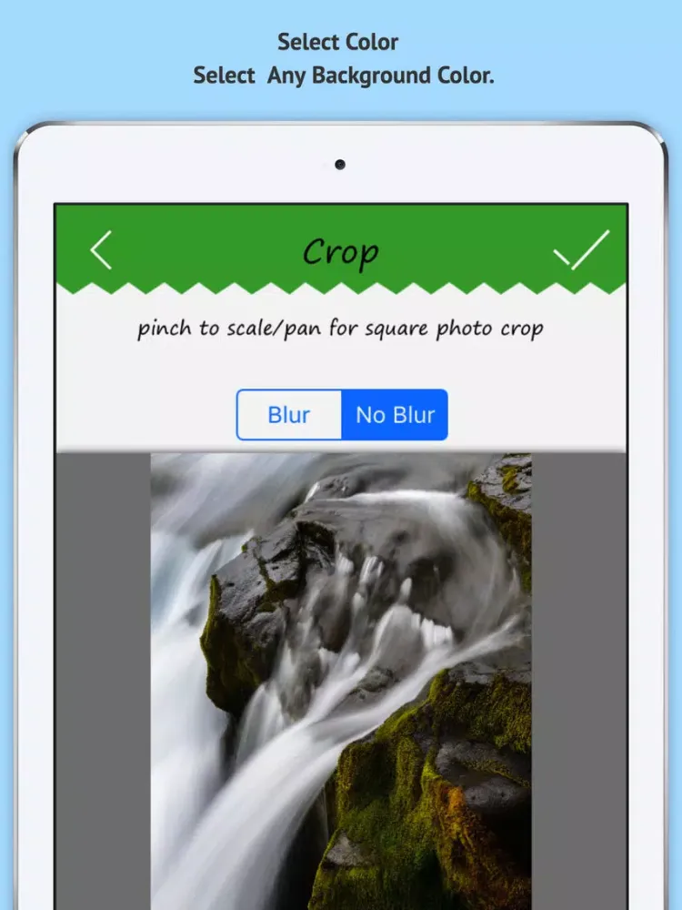 White Boarder for instagram iPad  Screenshots