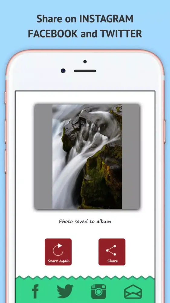 White Boarder for instagram Screenshots