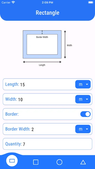 Square Meters Calculator Pro应用截图