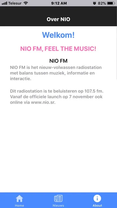 NIOfm Screenshots