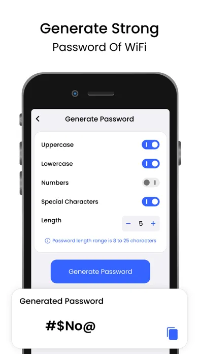 Capturas de pantalla de WiFi Password & WiFi Analyzer