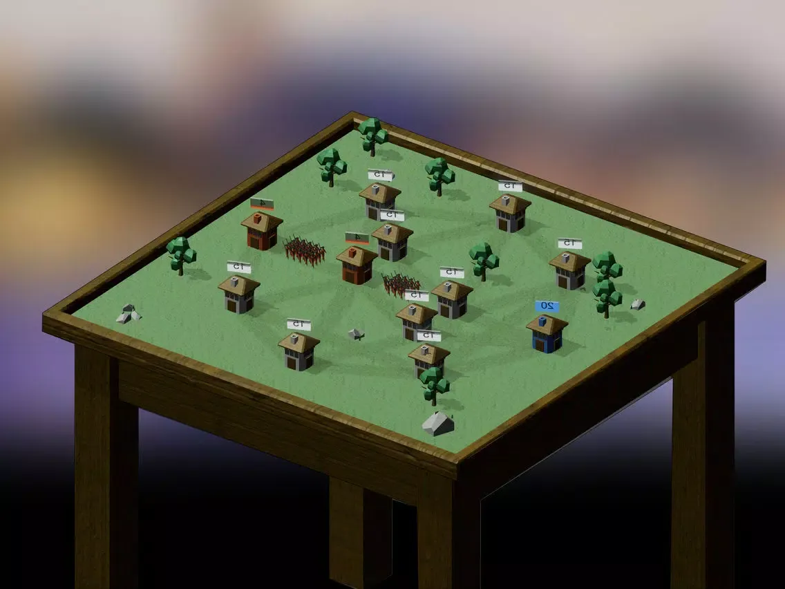 AR Strategy War iPad 应用截图