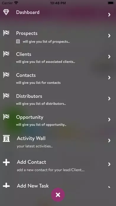 Capturas de tela do smartBrokerSuite PMS