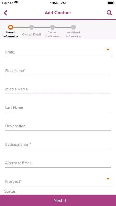 Capturas de tela do smartBrokerSuite PMS