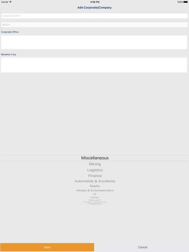 Tangkapan skrin smartBrokerSuiteIB iPad 
