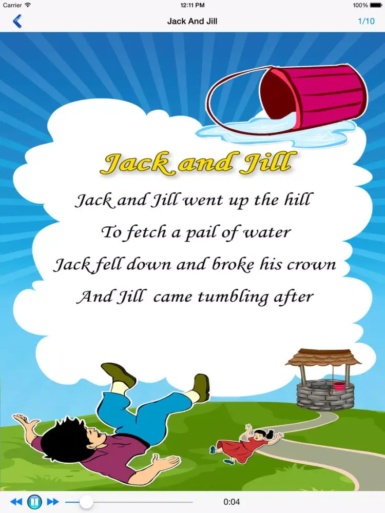 Screenshot di Nursery Rhymes Vol-2 iPad 