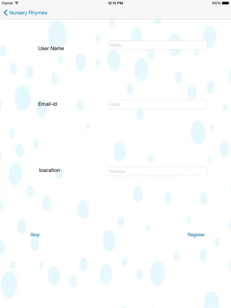 Screenshot di Nursery Rhymes Vol-2 iPad 