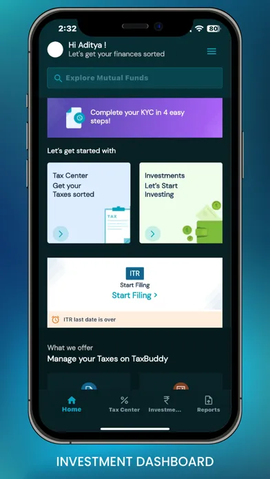 Capturas de pantalla de Income Tax Filing by TaxBuddy