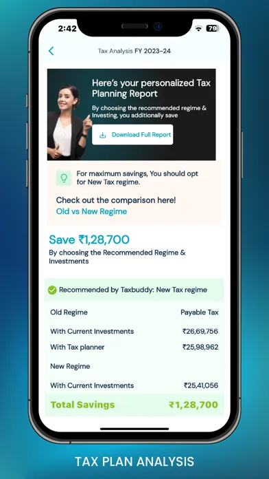Capturas de pantalla de Income Tax Filing by TaxBuddy