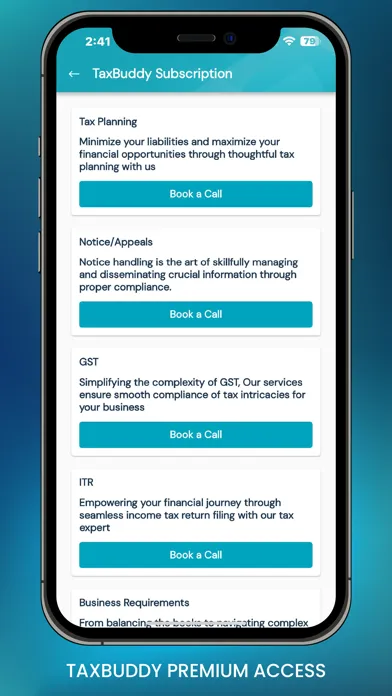 Capturas de pantalla de Income Tax Filing by TaxBuddy