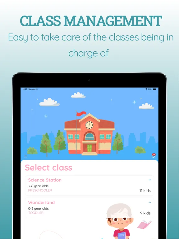 SSC Teacher - Beside your Kid iPad  Screenshots