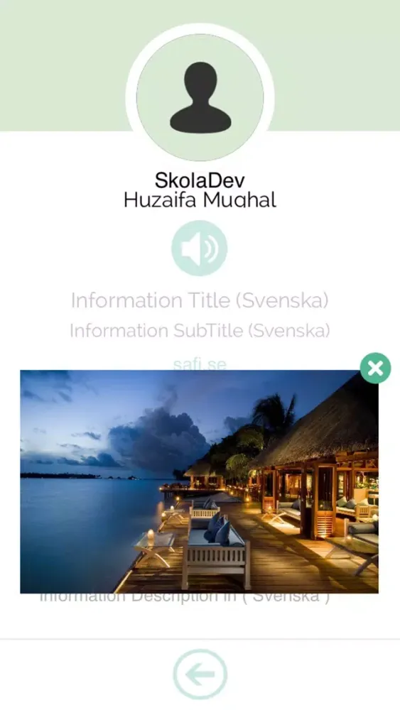 Ảnh chụp màn hình của SAFI Sjukvård