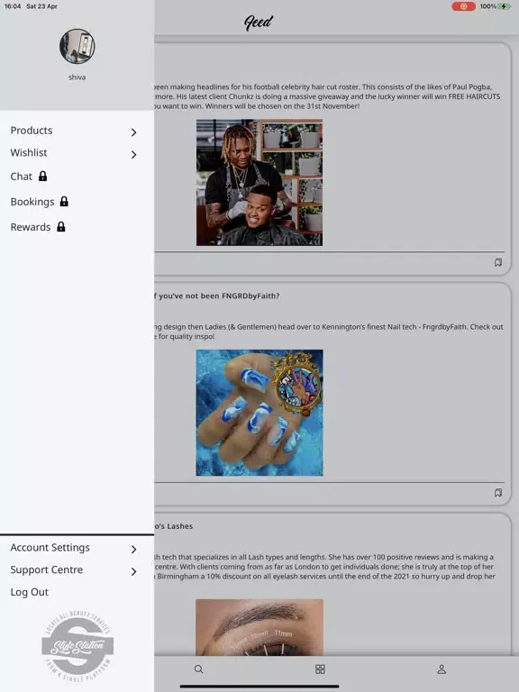 Screenshot di Style Station iPad 