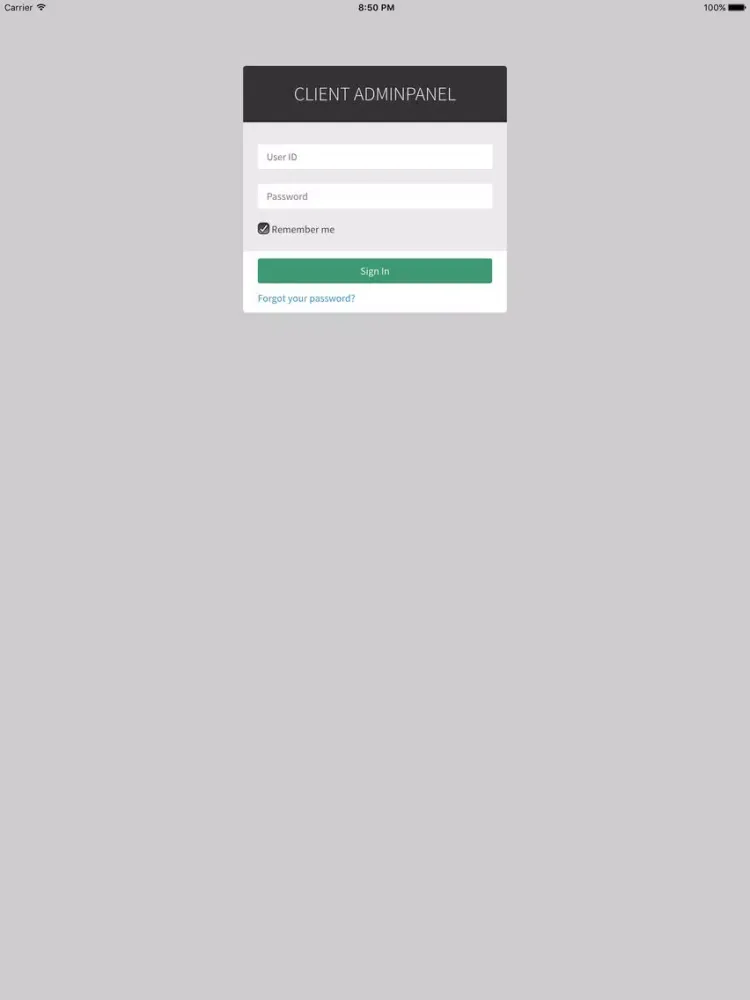 Zrzuty ekranu SSR Executive iPad 