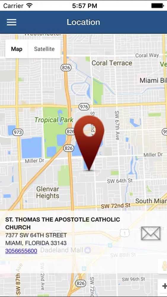 St. Thomas the Apostle Catholic Church 스크린샷