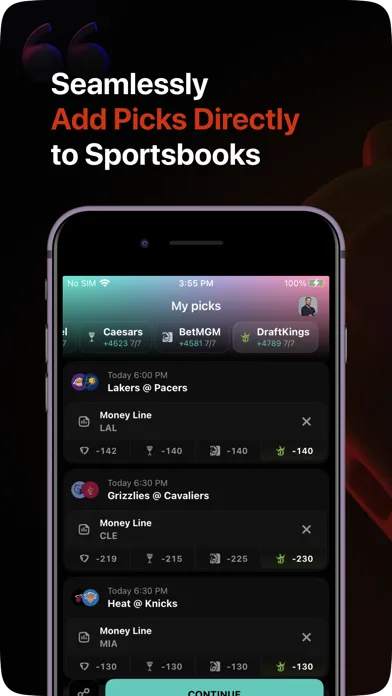 Capturas de tela do Outlier: Smart Sports Betting