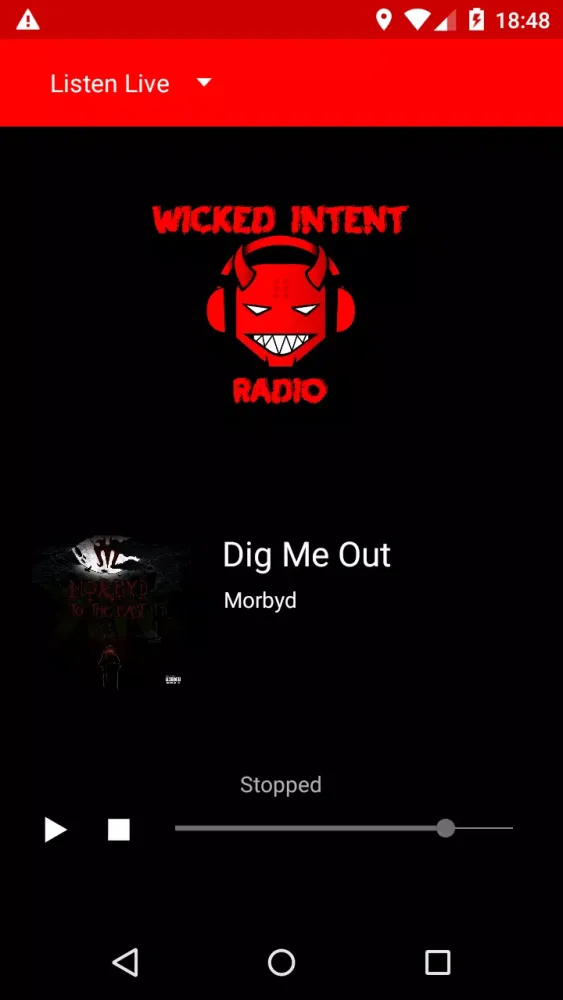 Wicked Intent Radio應用截圖