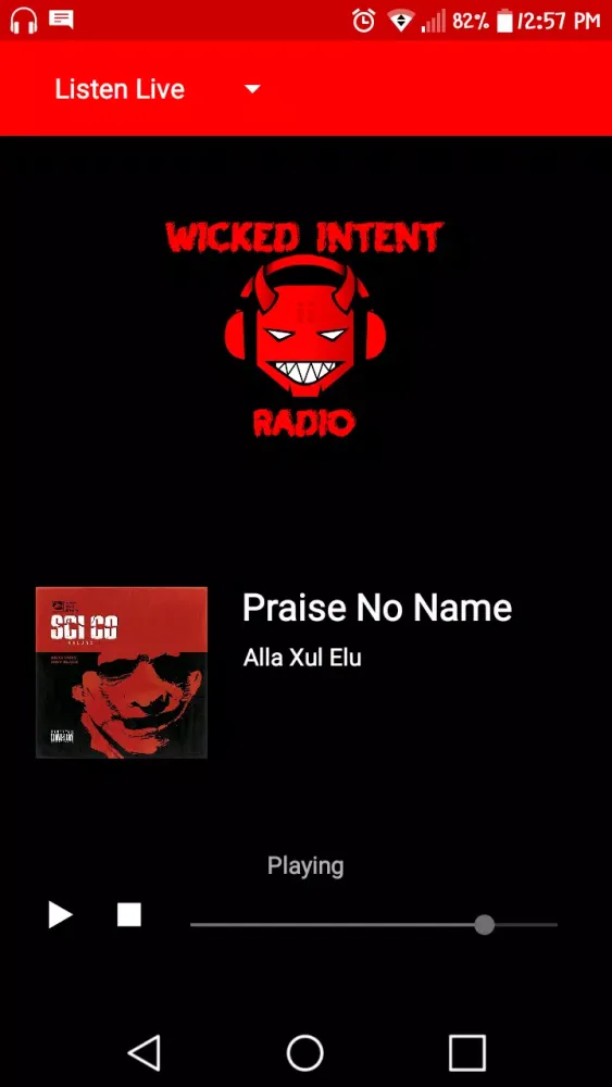 Wicked Intent Radio應用截圖