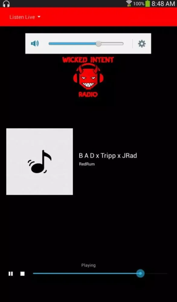 Wicked Intent Radio應用截圖