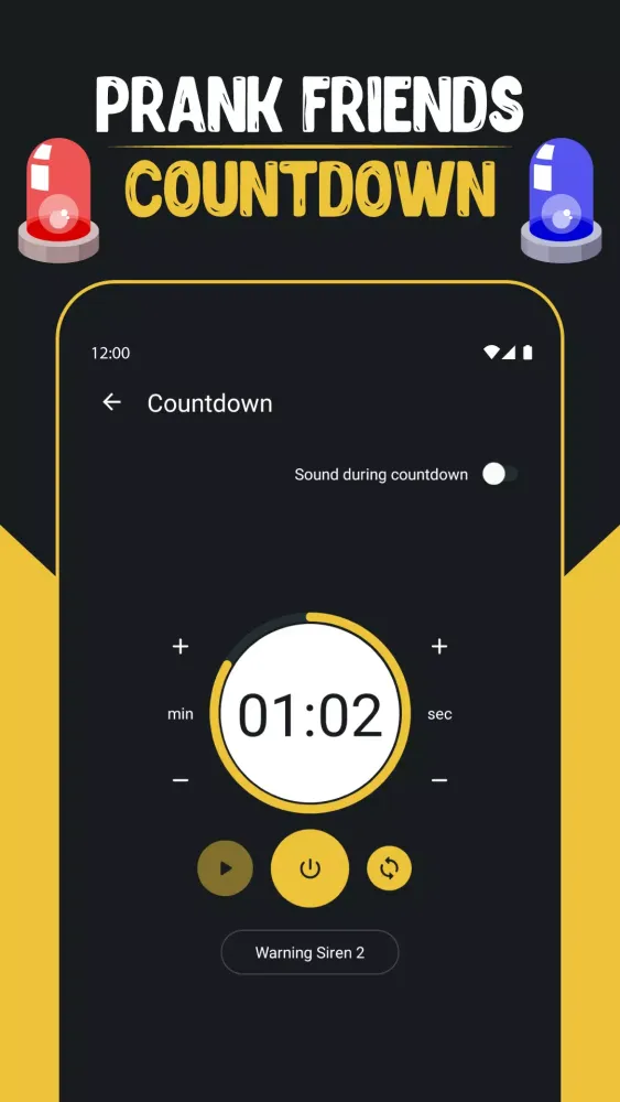 Loud Horns and Sirens App स्क्रीनशॉट