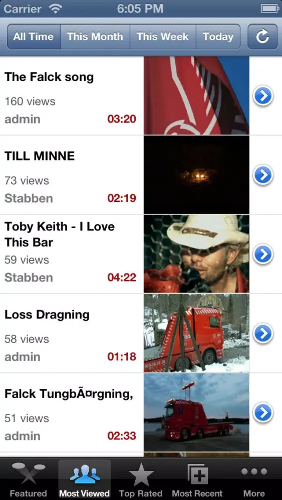 VideoLine Screenshots