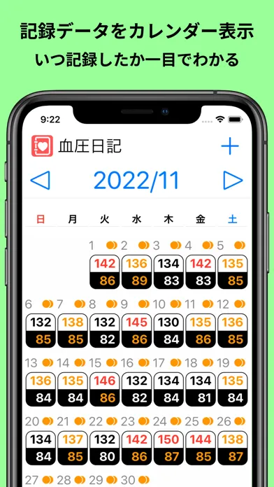 血圧日記 Screenshots