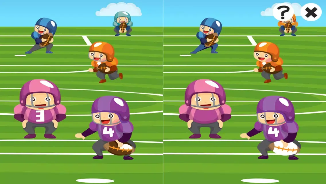 Capturas de pantalla de American Football Learning Game for Children: Learn for Nursery School