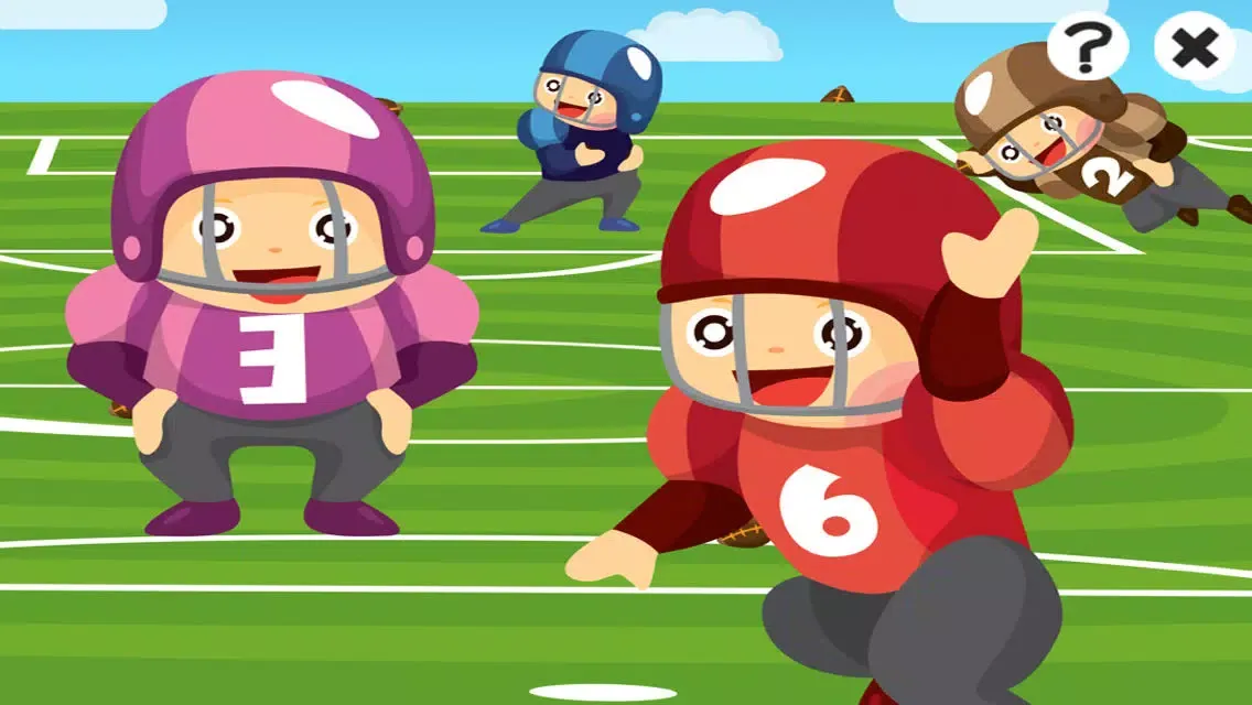 Capturas de pantalla de American Football Learning Game for Children: Learn for Nursery School