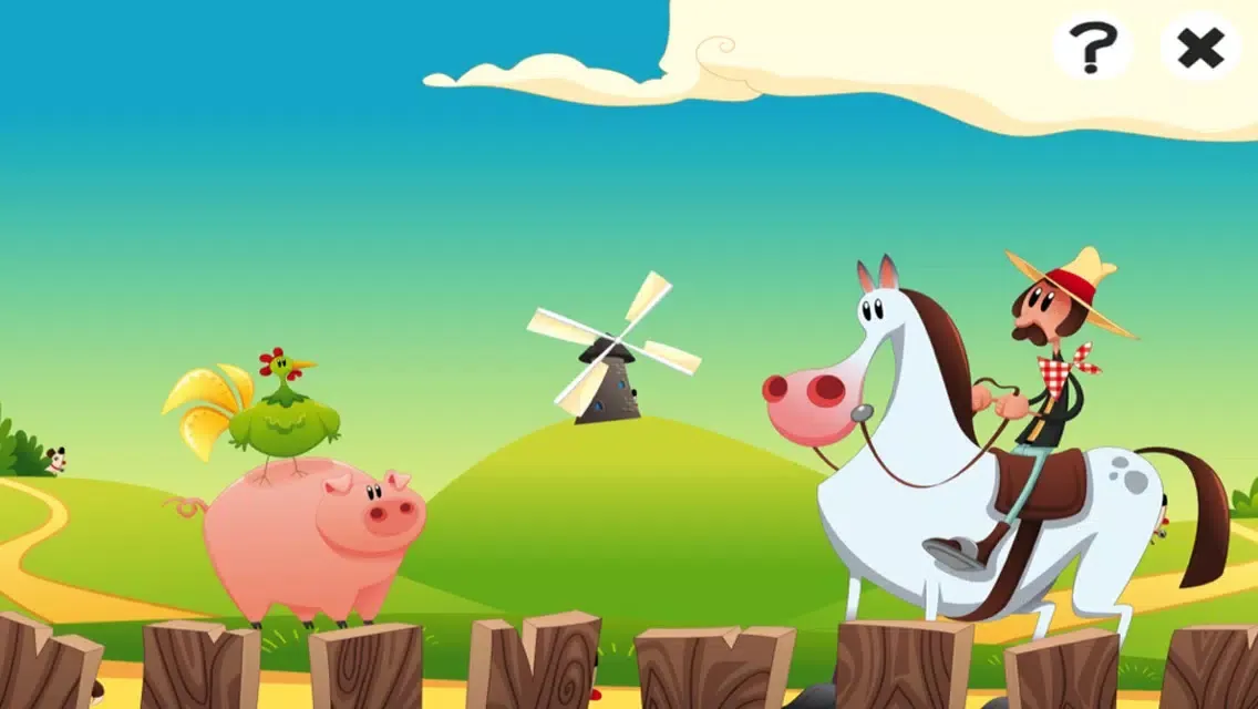 Animal Learning Game for Children: Learn and Play with Animals of the Countryside Screenshots