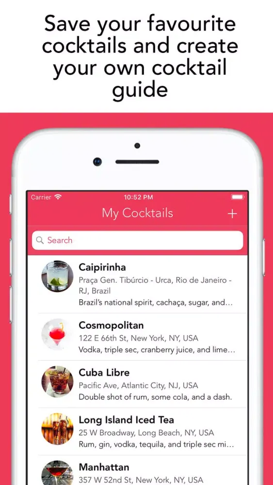 Cocktail - Your Cocktail Guide Screenshots