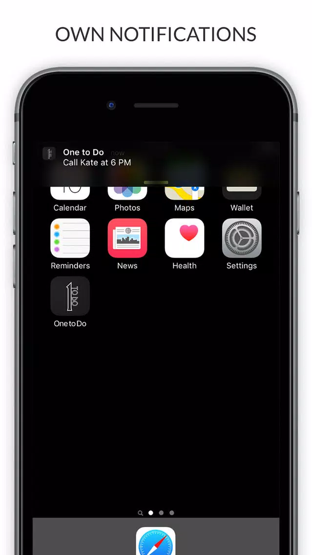 One to Do Screenshots