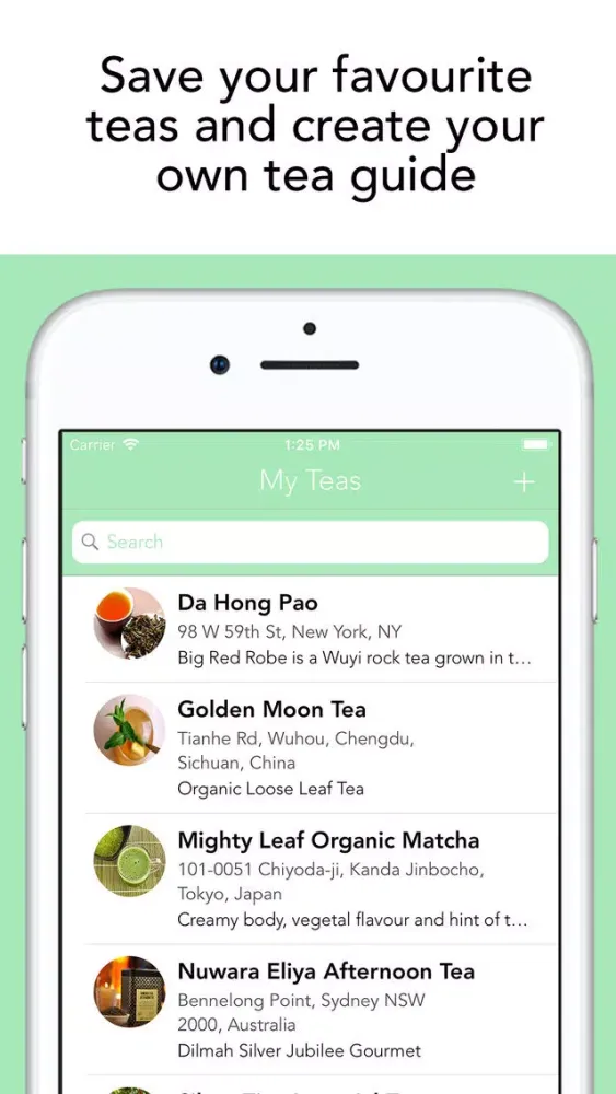 Capturas de pantalla de Tea - Your Own Tea Guide