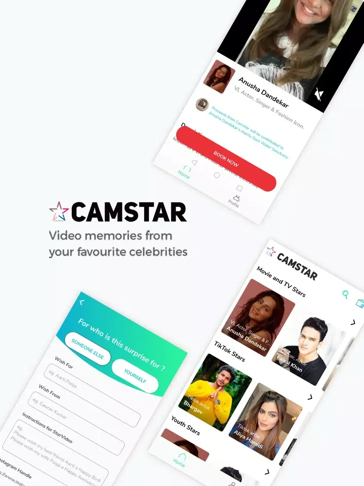 Скриншоты Camstar Celebs iPad 
