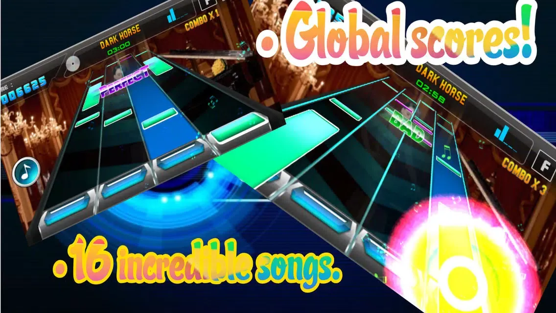 Guitar Piano Tiles - Mp3 Music স্ক্রিনশট