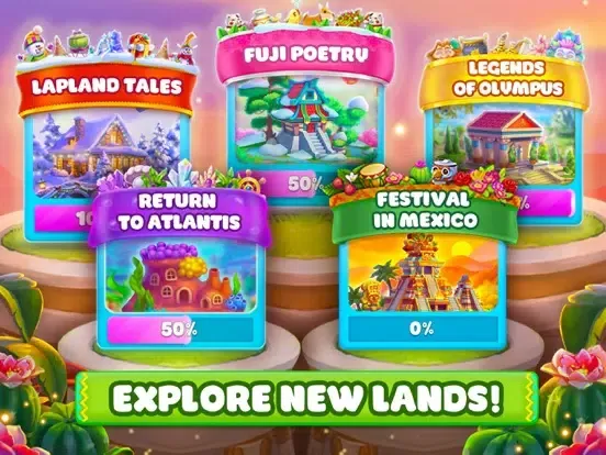 Скриншоты Magic Seasons: farm and build iPad 
