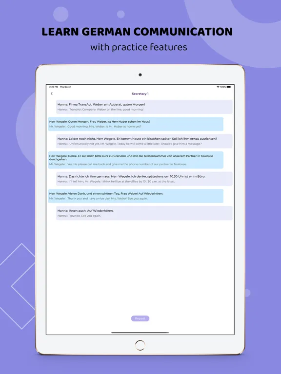 Prep Goethe - Deutsch Lernen iPad  Ekran Görüntüleri