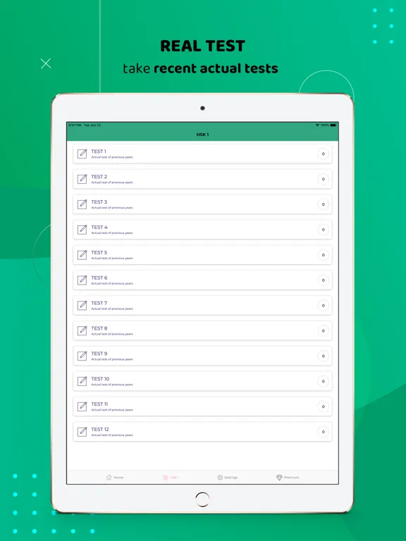 HSK Test Online Exam Practice iPad  Screenshots