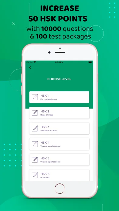HSK Test Online Exam Practice Screenshots